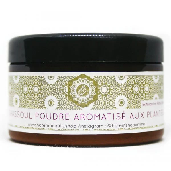 Ghassoul poudre aromatisé aux plantes