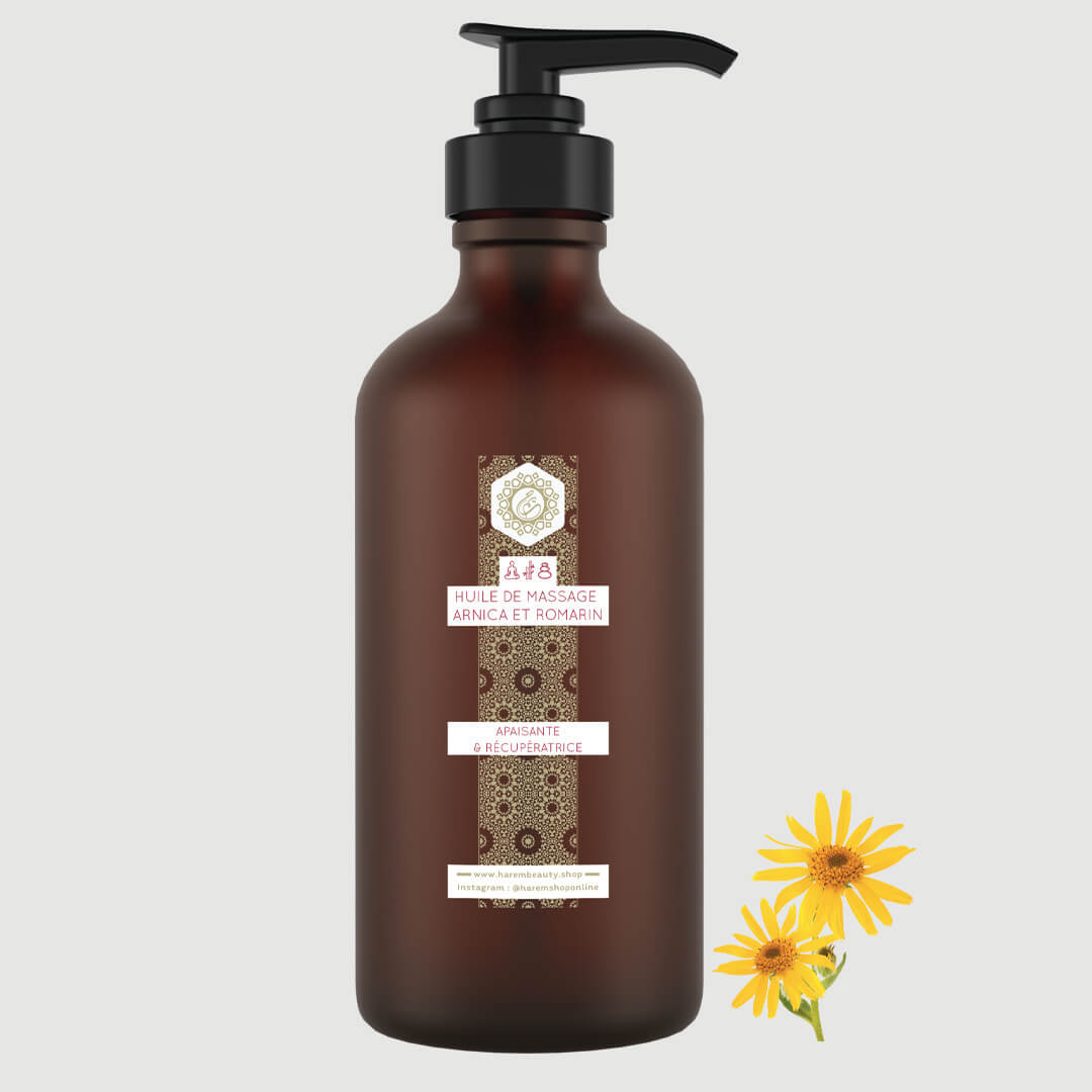 Huile de massage arnica et romarin