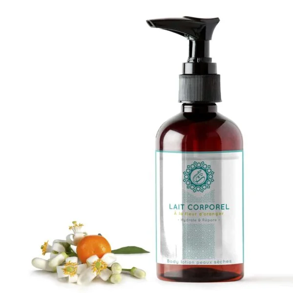 Lait corporel à l'huile d'argan et fleur d'oranger