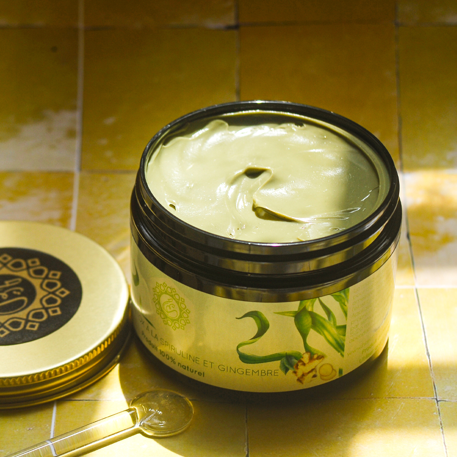 Masque détox spiruline