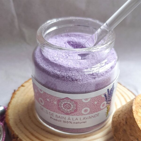 Sels de bain lavande