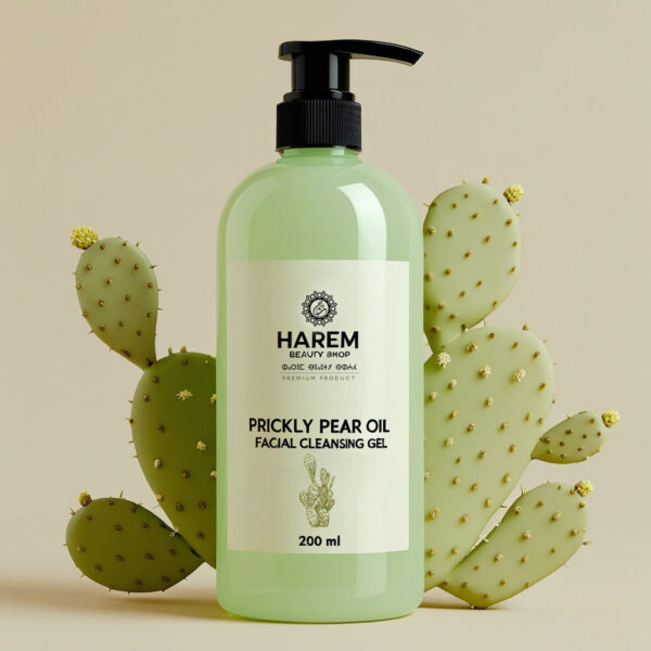 Gel nettoyant hydratant pour le visage avec brosse